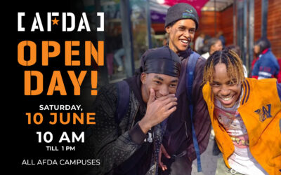 AFDA Open Day  – Saturday 10 June 2023