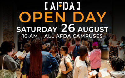 AFDA OPEN DAY, SATURDAY 26 AUGUST